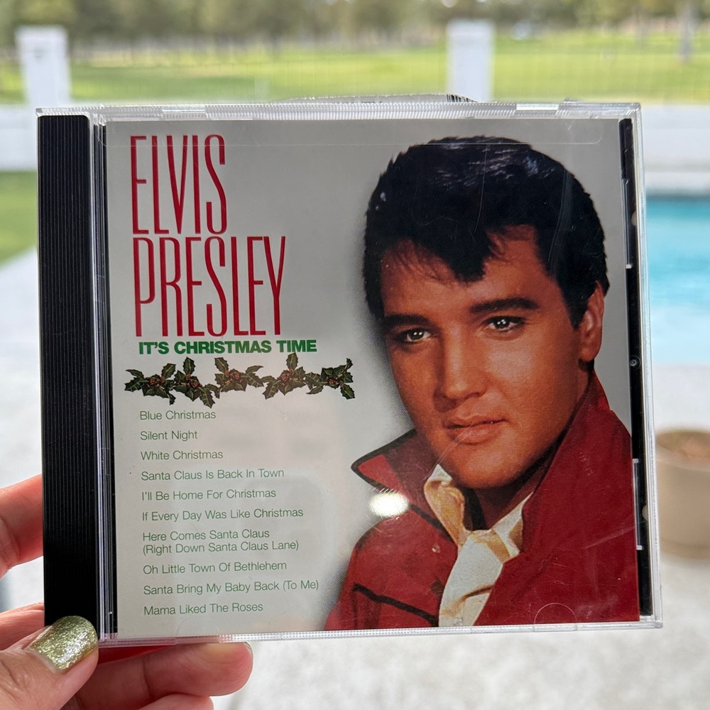 Elvis Presley It's Christmas Time CD - Red Cover